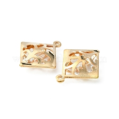 Подвески со стразами из хрусталя&nbsp;IFIN-E020-08KCG