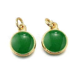 Латунь эмаль подвески&nbsp;KK-C106-06G