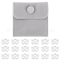 20 fermaglio a S in ottone&nbsp;KK-TA0008-75