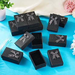 Картонные коробки для упаковки ювелирных изделий с блестками CON-TAC0008-08F