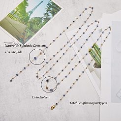 Ожерелья из звеньевой цепи из нержавеющей стали 304&nbsp;NJEW-SW00051