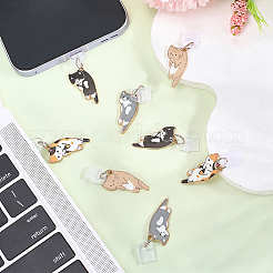 8 шт. 4 стиля силиконовые мобильные заглушки против пыли FIND-CN0002-04