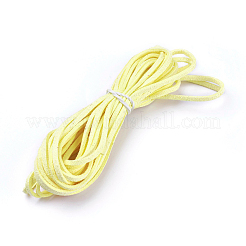 Cordon plat en faux suède&nbsp;LW-WH0005-16