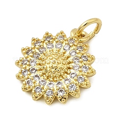 Латунные микро проложить кубического циркония подвески KK-I360-082G