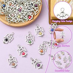 60шт 15 цвета акриловые подвески&nbsp;PALLOY-CJ00097