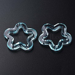 Прозрачные акриловые бусины&nbsp;MACR-S373-24-B08