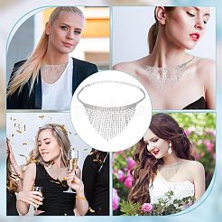 1 ожерелья из цинкового сплава NJEW-FG0001-08