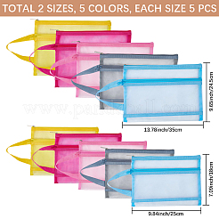 10 шт. 10 стиля нейлоновый сетчатый чехол для ручек AJEW-CP0006-76