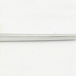 Fil de queue de tigre, revêtu de nylon 201 acier inoxydable, fumée blanche, 0.38mm, environ 6889.76 pied (2100 m)/1000g