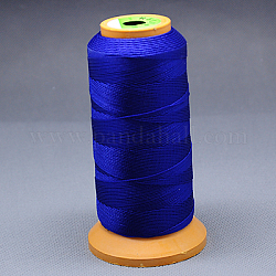 Nylon Sewing Thread, Blue, 0.3mm, about 410~450m/roll