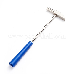 Mini herramientas de mantenimiento de joyas con martillo multifunción, reloj reparación herramientas manuales, azul, 187mm