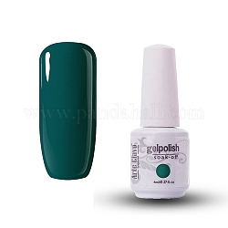 8ml Special Nail Gel, for Nail Art Stamping Print, Varnish Manicure Starter Kit, Teal, Bottle: 25x66mm