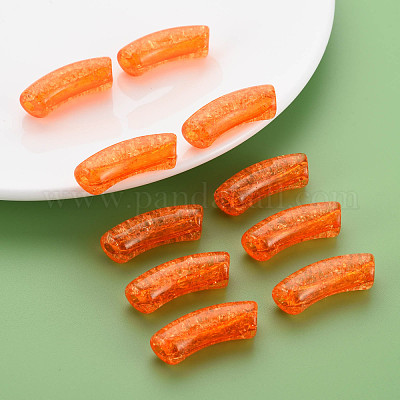 Прозрачных бусин акриловые треск CACR-S009-001B-N84-1