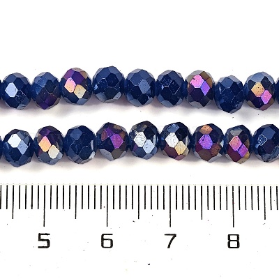 Запекание гальванических нитей стеклянных бусин X1-DGLA-A039-J8mm-B04-1