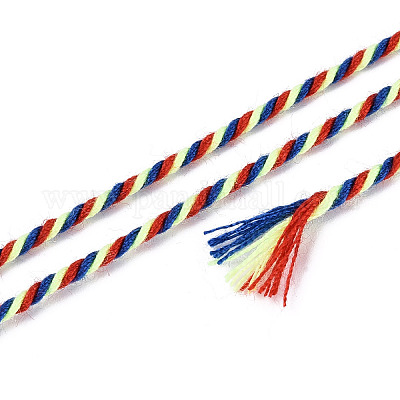 150 м двухслойных хлопковых витых шнуров&nbsp;OCOR-N010-01-24-1