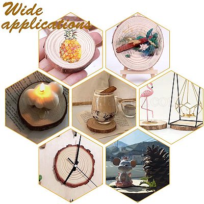 4 шт. 4-х стилевая доска из дерева свечного ореха WOOD-AR0001-16-1