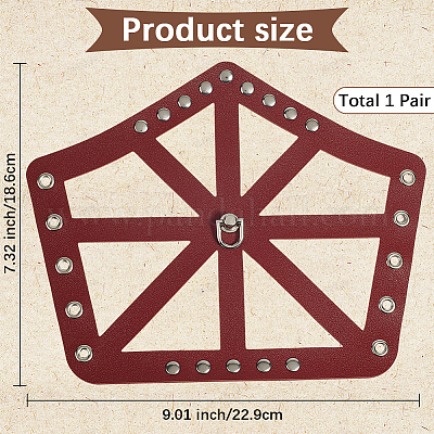 Регулируемый браслет из искусственной кожи с восковым шнуром AJEW-WH20064-34B-1