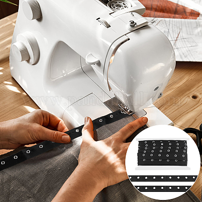 Хлопковая лента длиной 5 ярд с узором «елочка» DIY-WH0542-11B-1