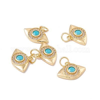 Стойки обшивки латунь микро проложить Циркон подвеску ZIRC-C040-29G-1