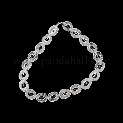 Природных кристаллов кварца бисер нитей G-M439-A17-01-1