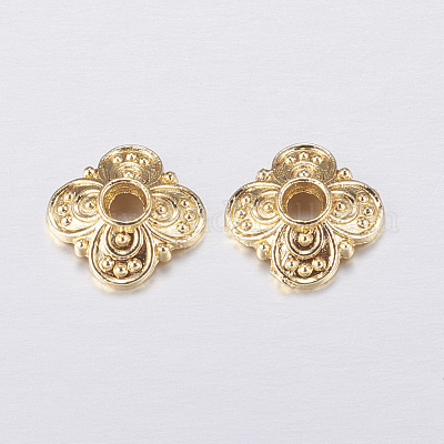 Шапочки и конусы для бусин X-KK-G335-11G-1