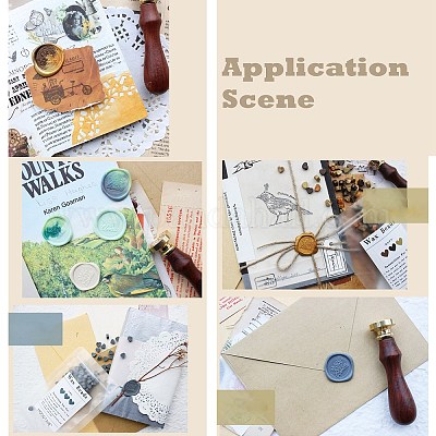 Particules de cire à cacheter&nbsp;DIY-K019-15-1