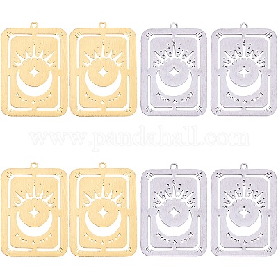 20 шт. подвески из нержавеющей стали 304 двух цветов STAS-SZ0003-11-1