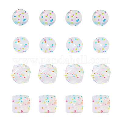 20шт 2 стиля силиконовые бусины SIL-TA0001-23-1