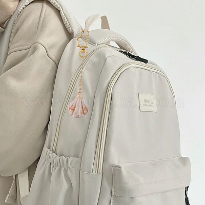 2 шт. двухцветные поворотные карабины из сплава «кошка» HJEW-JM03382-1