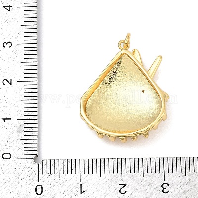 Латунные подвески KK-U058-57B-G-1