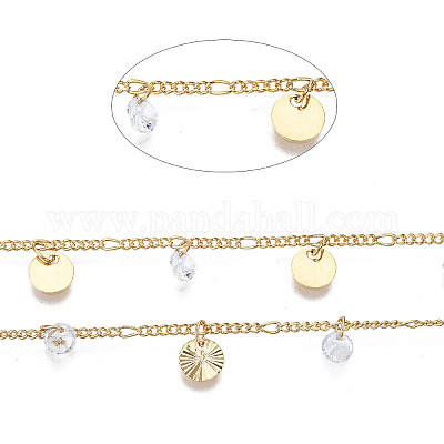 Ручной работы из латуни Figaro цепи CHC-S011-004-NR-1