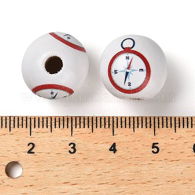 Европейский бисер из натурального дерева WOOD-S059-01E-1