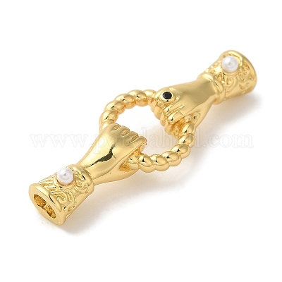 Стойка покрытие латунь паве черный кубический цирконий стрелки с кольцами звенья соединительные подвески KK-A229-14G-1