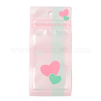 Печатная пластиковая упаковка пакеты с застежкой-молнией OPP-F001-02-1