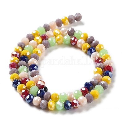 Стеклянные бусины EGLA-A034-M6mm-31-1