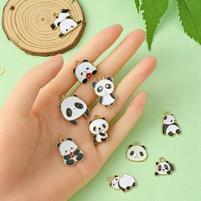 Подвески из сплава эмали 10шт 10 стиля&nbsp;ENAM-YW0003-69-1