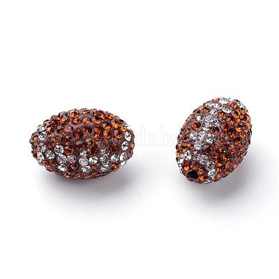 Ручной полимерной глины шариков Rhinestone RB-S046-01-1