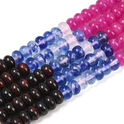 Бусины из стекла цвета арбуза&nbsp;G-Z135-C14-1