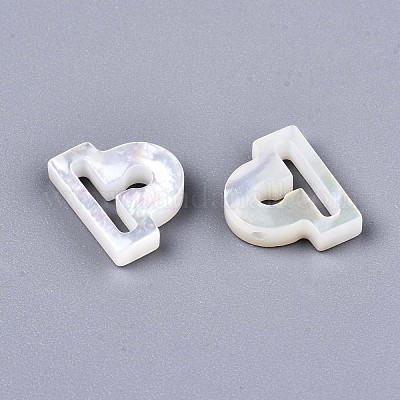 Натуральные белые бусины из ракушек X-SSHEL-ZX004-02I-1