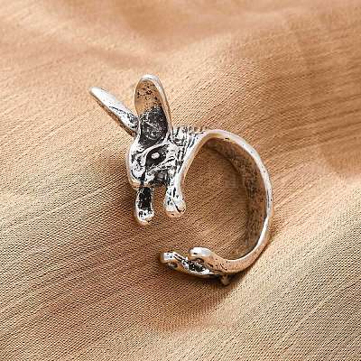 Открытые манжеты из цинкового сплава для женщин RJEW-U058-02AS-1