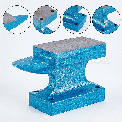 Wholesale Horn Anvil Cast Iron Block Jewelry Making Bench Tool Mini Forming  Metalworking 