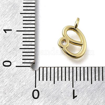 Латунные микро проложить кубического циркония подвески KK-B132-12G-E-1