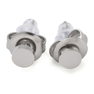 Серьги-гвоздики из нержавеющей стали 304 для женщин EJEW-B109-04D-P-1