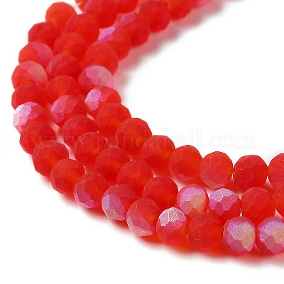 Прозрачные стеклянные бусины X1-EGLA-A034-T4mm-MB01-1