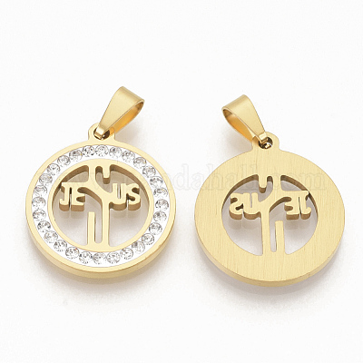 Религиозная тема 201 подвески из нержавеющей стали STAS-N089-32G-1