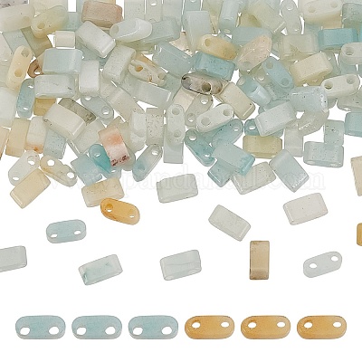 1 нить бусин из натурального цветка амазонита G-AR0005-95-1