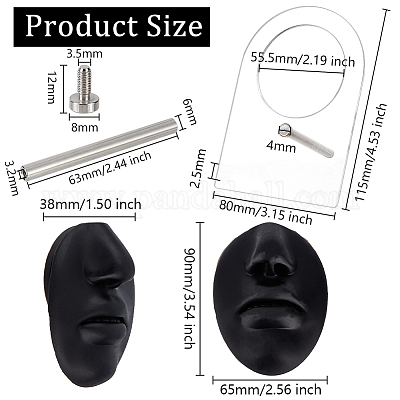 Мягкие силиконовые гибкие модели частей тела ODIS-WH0061-29F-1