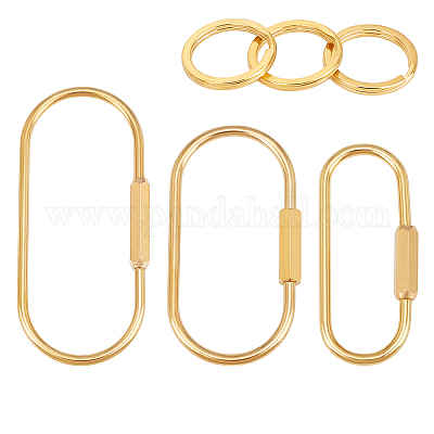 Латунные застежки для ключей KK-PH0011-37-1