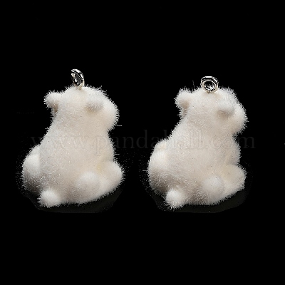 Подвески из непрозрачной смолы RESI-I335-01P-08-1