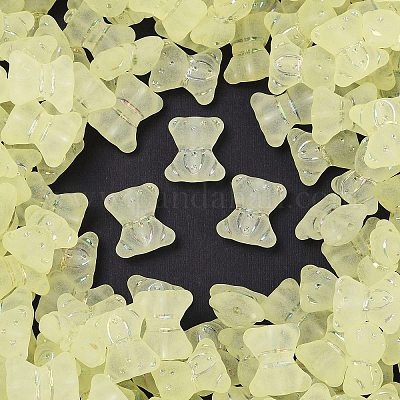 Матовые прозрачные акриловые бусины OACR-P029-20B-03-1